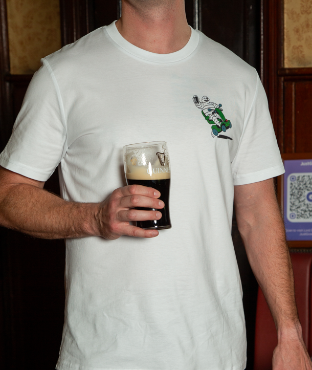 Proper Boozers Classic Logo T-Shirt - Image 3